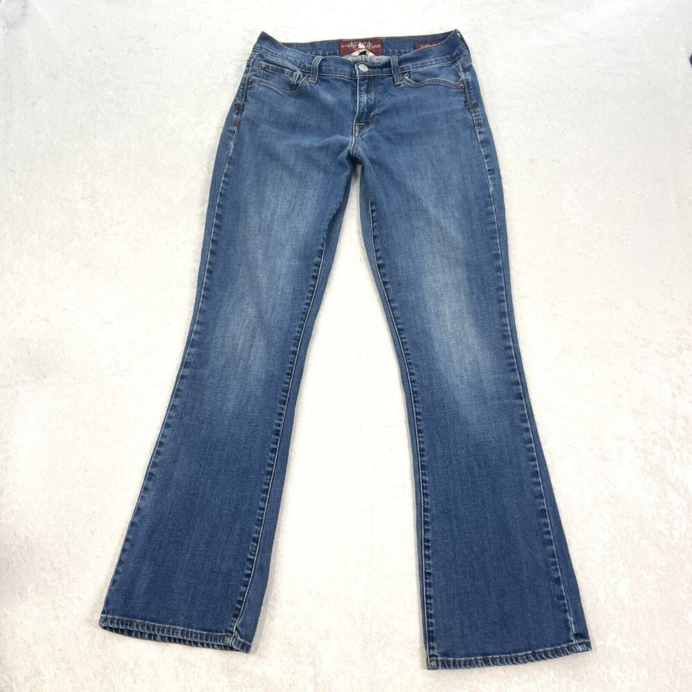 LUCKY BRAND Jeans Y2K Low Rise Sofia Boot Western Blue Denim Womens 6 - 28